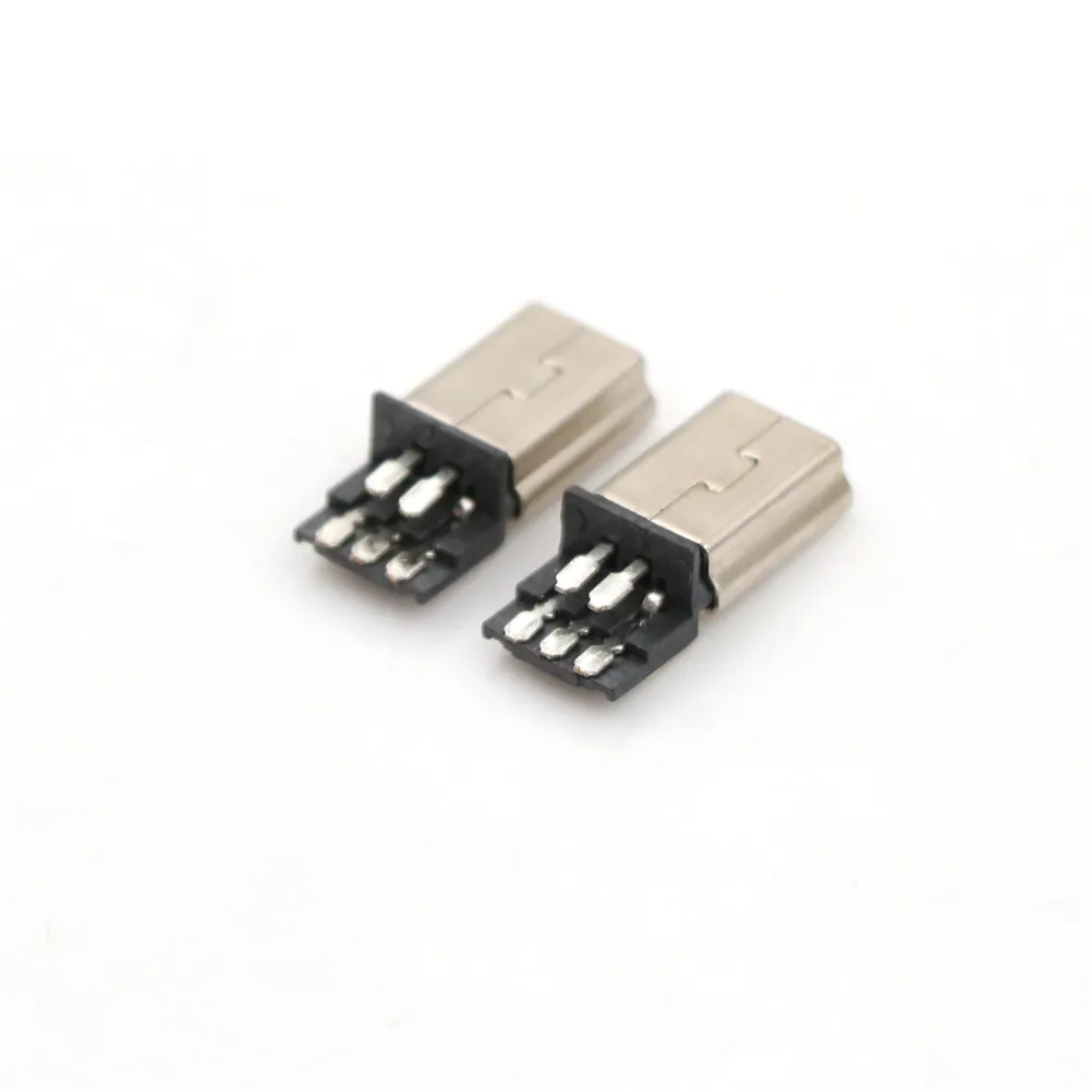 

10Pcs 5 pin Male A Type USB PCB Connector Plug 180 degree SMT SMD Male USB Connectors