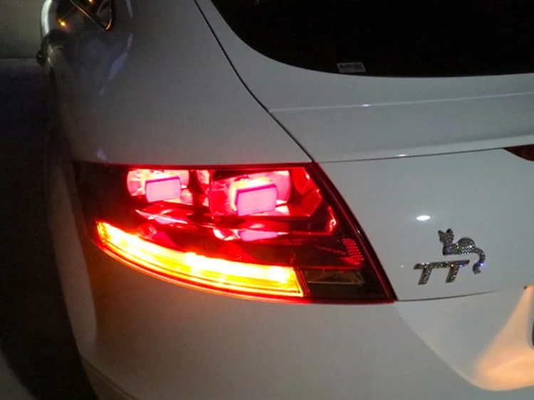 Shinman 4 шт. задняя Поворотная сигнальная лампа для audi tt mk2 8j 2006- Canbus без ошибок T15 W16W 921 Автомобильный светодиодный фонарь