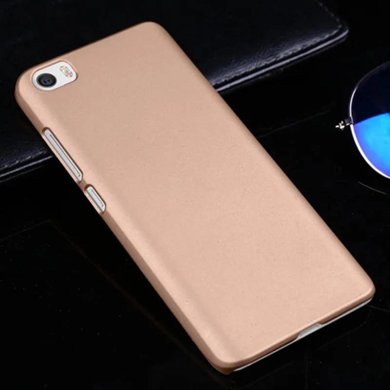 Golden Матовый пластиковый чехол 5,15 для Xiao mi 5 чехол для Xiao mi 5 mi 5 M5 Pro Prime High Edition чехол-лента на заднюю панель - Цвет: Golden