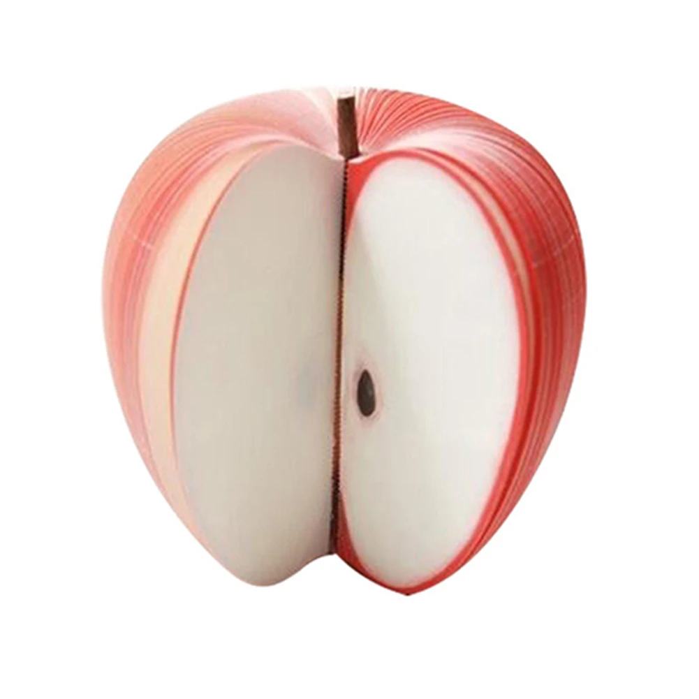 

Блокнот для заметок Apple Pear, не клейкий, милая форма в виде фруктов