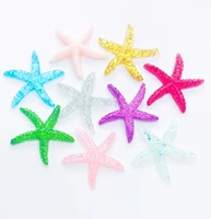 8pcs slime charms starfish filler for clearfluffy mud box popular children toys kids slime diy kit accessories modeling clay
