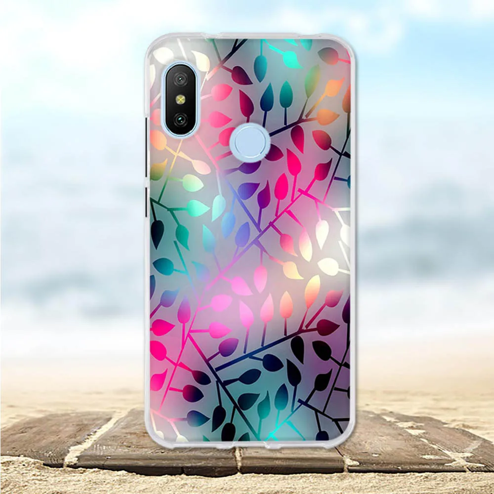 Чехол для Xiaomi Mi A2 Lite Ультратонкий Мягкий силиконовый чехол из ТПУ Redmi 6 Pro с