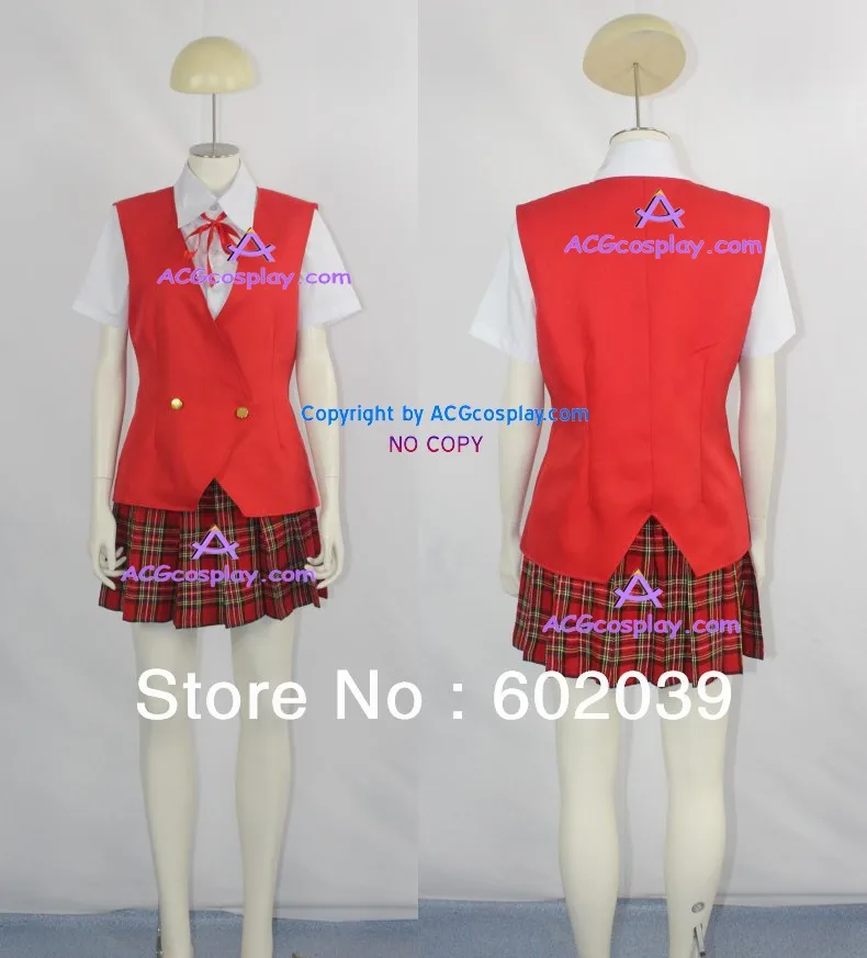 Negima! Magister Negi Magi Negima летняя школьная форма косплей костюм|cosplay costume|school uniform cosplayuniform