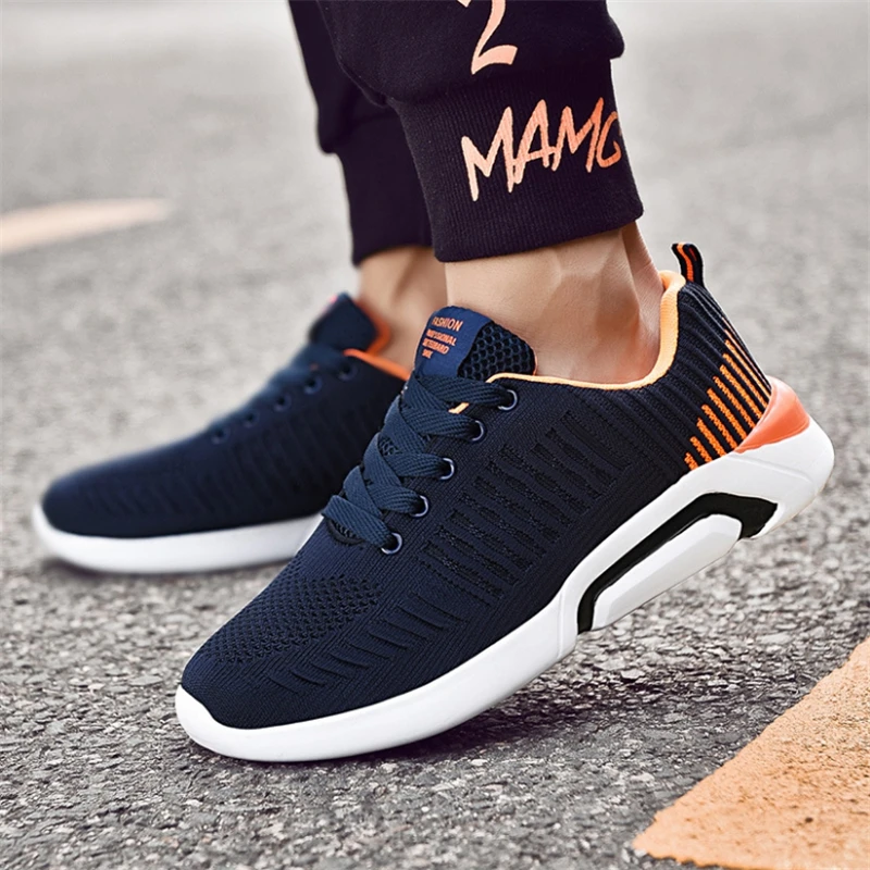 Мужская повседневная обувь брендовая мужская спортивная сетчатая нескользящая