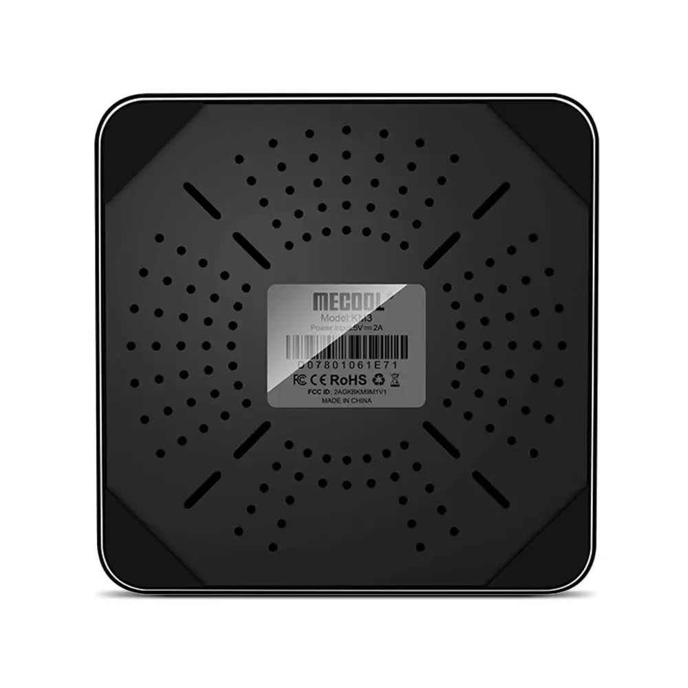Mecool KM3 ТВ Android приставка Amlogic S905X2 Smart tv 4K 4G 64G 9 0 Google Сертифицированный 2 4G/5G WiFi BT 4