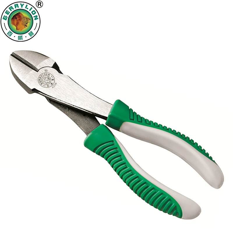 

BERRYLION 6''/150mm Cutting Diagonal Pliers Save Effort Wire Stripper Side Cutter Crimping Tool Forceps Multitool Hand Tools