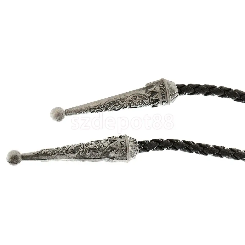 Винтажное мужское ожерелье с серебряным покрытием галстук бабочка тотемным