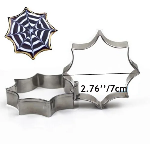 3 шт. Паучья паутинка металлические формы для украшения торта инструменты