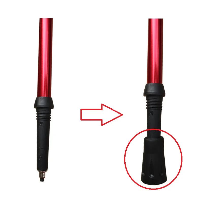 2 шт. Пеший Туризм со внутренним вращающимся затвором протекторы конца анти
