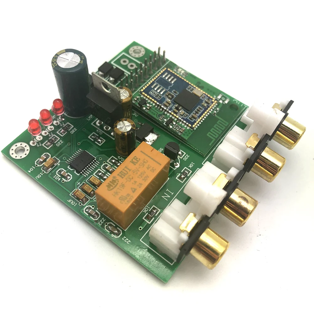 Lusya CSR8675 Bluetooth 5 0 APTX декодер формата HD Плата DAC приемник Поддержка аналоговый вход
