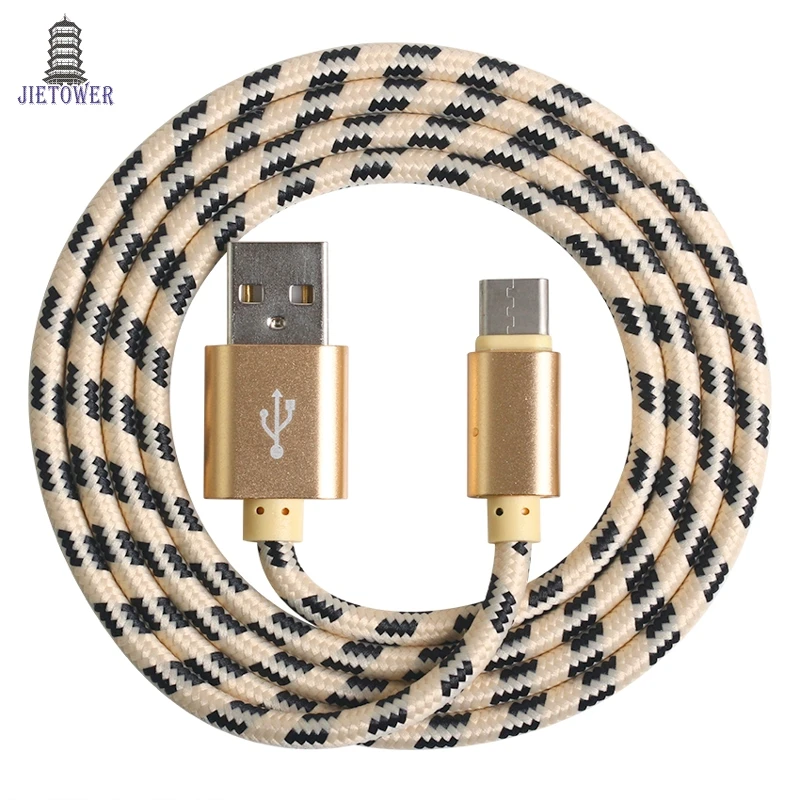 100 шт./лот 1 м 2 3 зарядный Дата кабель USB Micro Usb 8pin Type C для Android Samsung Huawei IOS iPhone 5 6 7 8 Plus