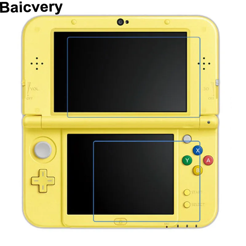 Нано взрывозащищенное мягкое стекло прозрачная защитная пленка для Nintendo NEW 3DS 3