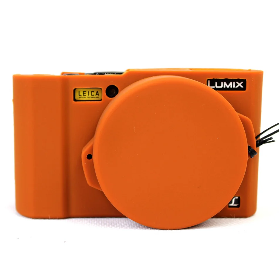 Мягкий силиконовый резиновый защитный корпус для камеры чехол кожа Panasonic Lumix LX10