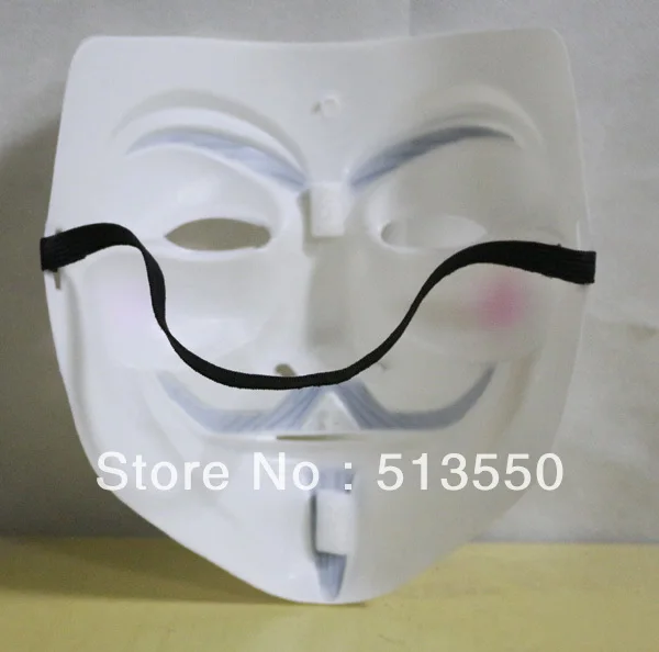 HOT Halloween Masquerade Face Mask V For Vendetta Guy Fawkes Fancy Dress Party | Дом и сад