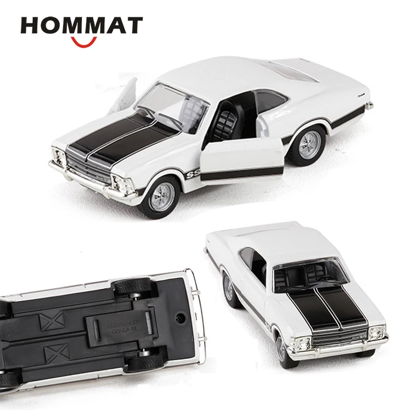 HOMMAT 1:43 Масштаб Chevrolet Opala Модель ss автомобиль литая модель игрушечного автомобиля винтажная модель автомобиля подарок для мальчиков детские игрушки для детей