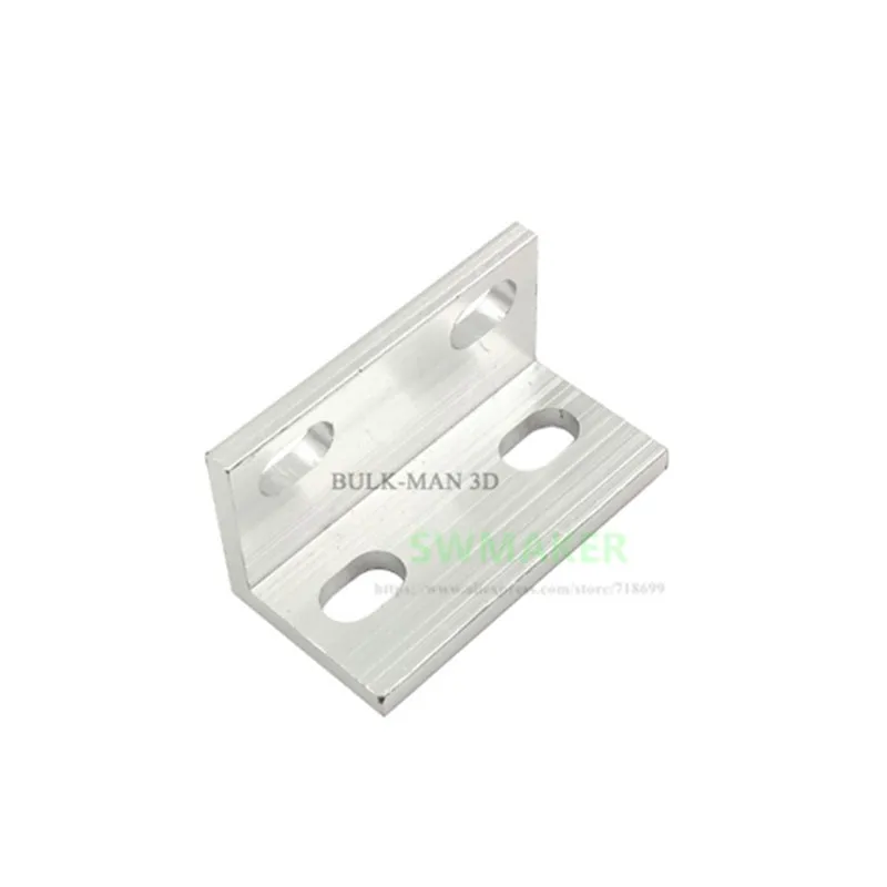 Алюминиевый двойной Универсальный L-образный кронштейн SEEJIE10pcs Openbuilds CNC для
