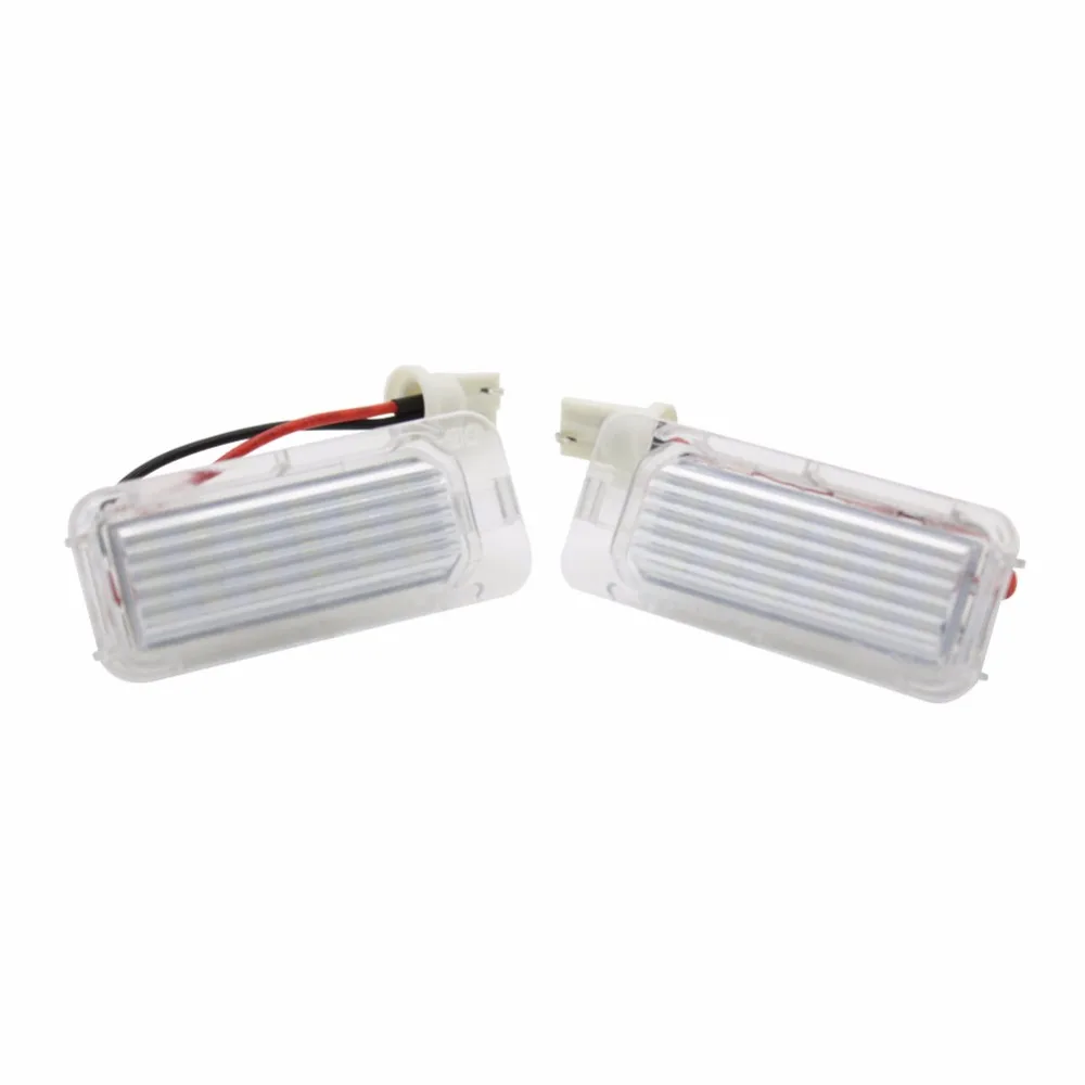 Светодиодные лампы для номерного знака Ford Fiesta Focus Mondeo 18|car light|bulbs for carbulb led |