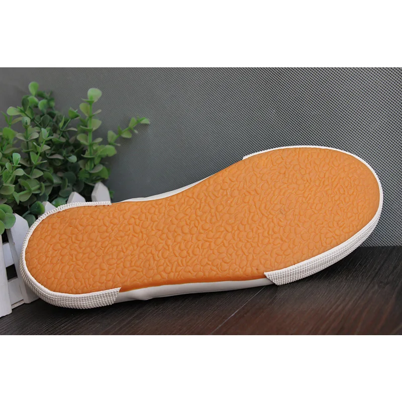 Мужская парусиновая обувь дышащая повседневная на плоской подошве без шнуровки