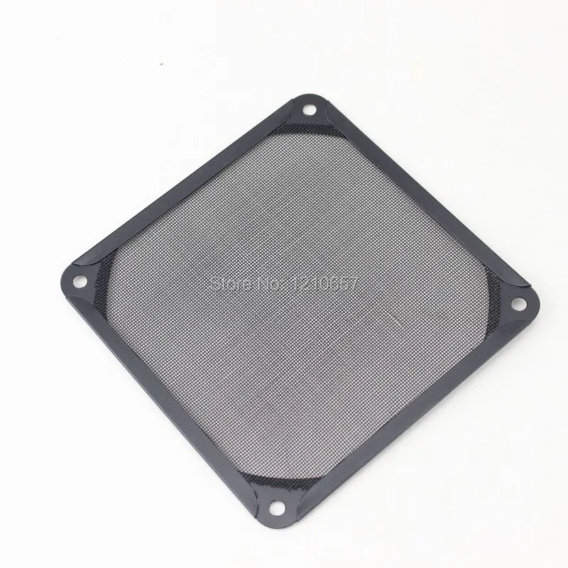 Черные металлические фотофильтры 120 мм из нержавеющей стали для ПК центрального