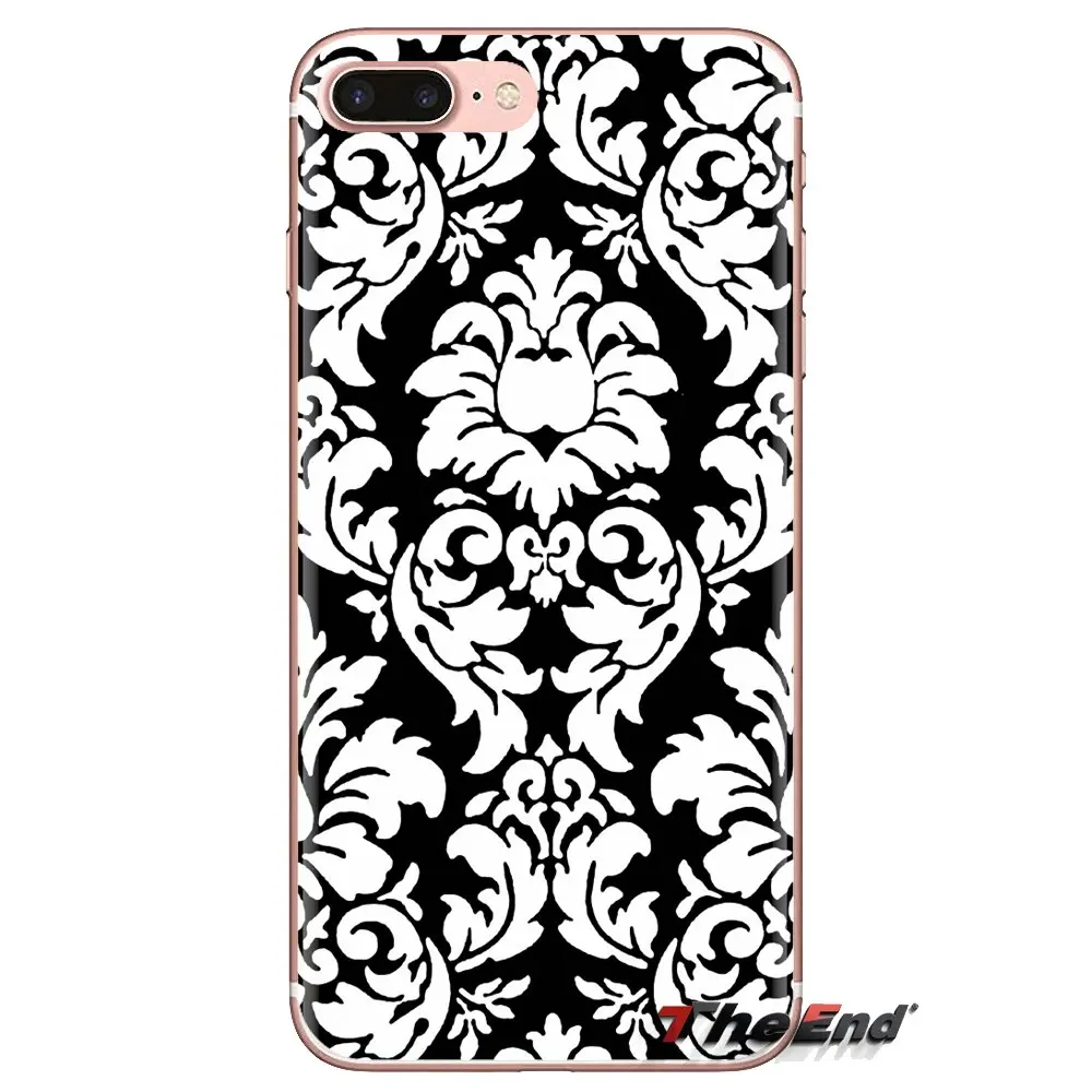 Ретро винтажный чехол Damask Flower для HTC One U11 U12 X9 M7 M8 A9 M9 M10 E9 Plus Desire 630 530 626 628 816 820 830 из силикона.