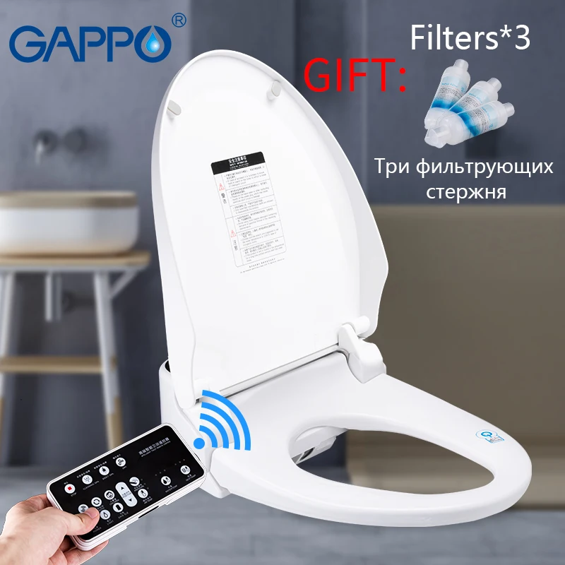 GAPPO умные сиденья для унитаза с дистанционным управлением интеллектуальное биде