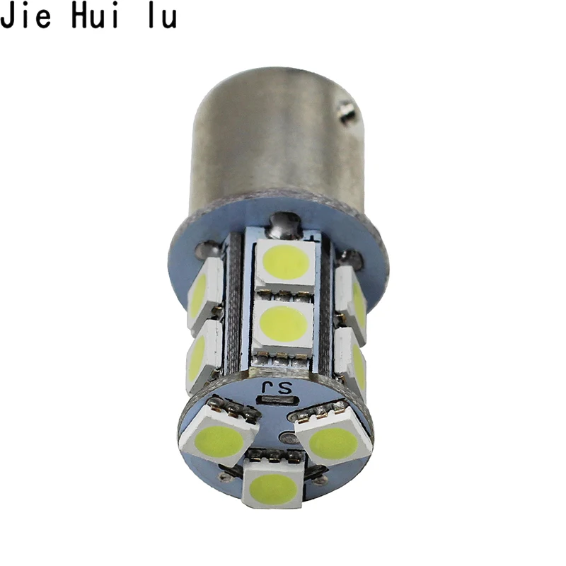 Стайлинг автомобиля 100 шт. грузовик 12 В 1156 BA15S 13 светодиодный LED P21W 5050 BAY15D задний