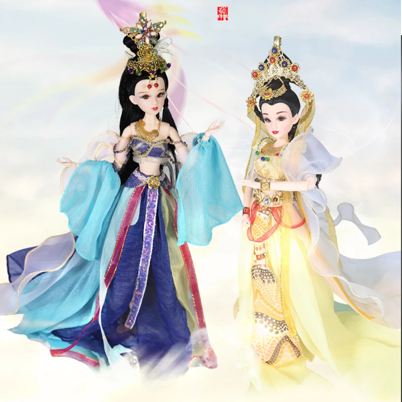 

MM Girl 1/6 BJD East Charm name by Uhimuis & Gulision including clothes Suitable For DIY Original doll Dunhuang Legend