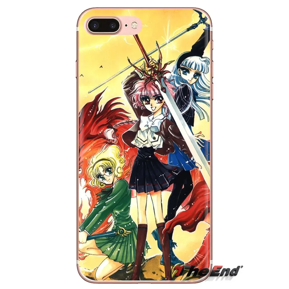 Magic Knight Rayearth аниме для Samsung Galaxy S3 S4 S5 Mini S6 S7 Edge S8 S9 S10 Plus Note 3 4 5 8 9 силиконовые чехлы