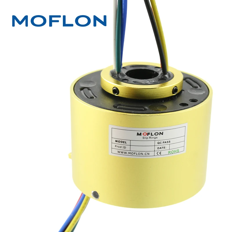 Moflon MT1256-P0610 через отверстие промышленное электрическое скользящее кольцо с 6* 10A