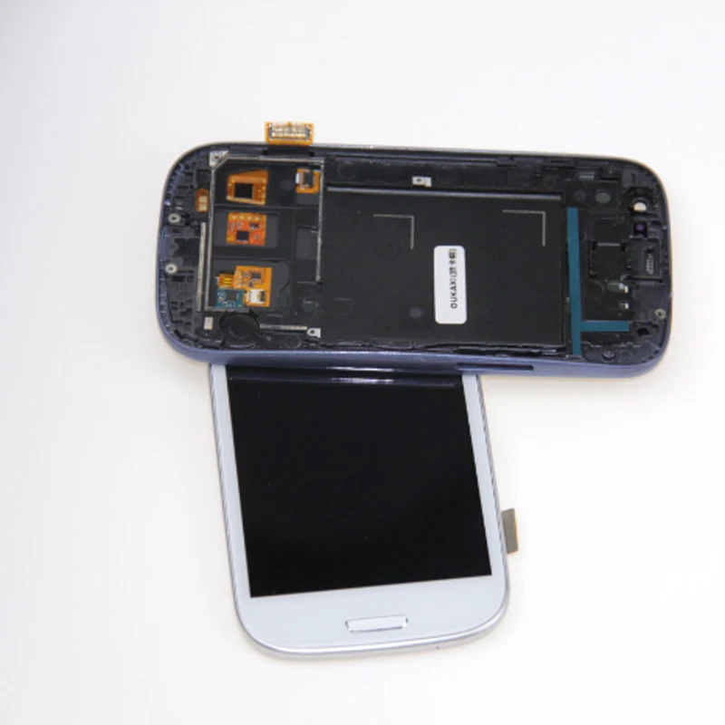 1 шт. для SAMSUNG Galaxy S3 дисплей i9300 сенсорный экран дигитайзер Замена lcd синий|Экраны