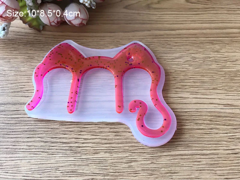 Silicone Mold for jewelry Bookmark music clip Resin Silicone Mould handmade tool Resin epoxy resin molds - Цвет: 1