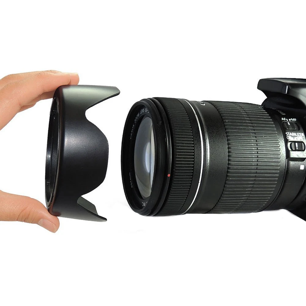 Asdomo EW-73B бленда объектива для камеры Canon 650D 550D 600D 18-135 VHC98 P0.11 | Электроника