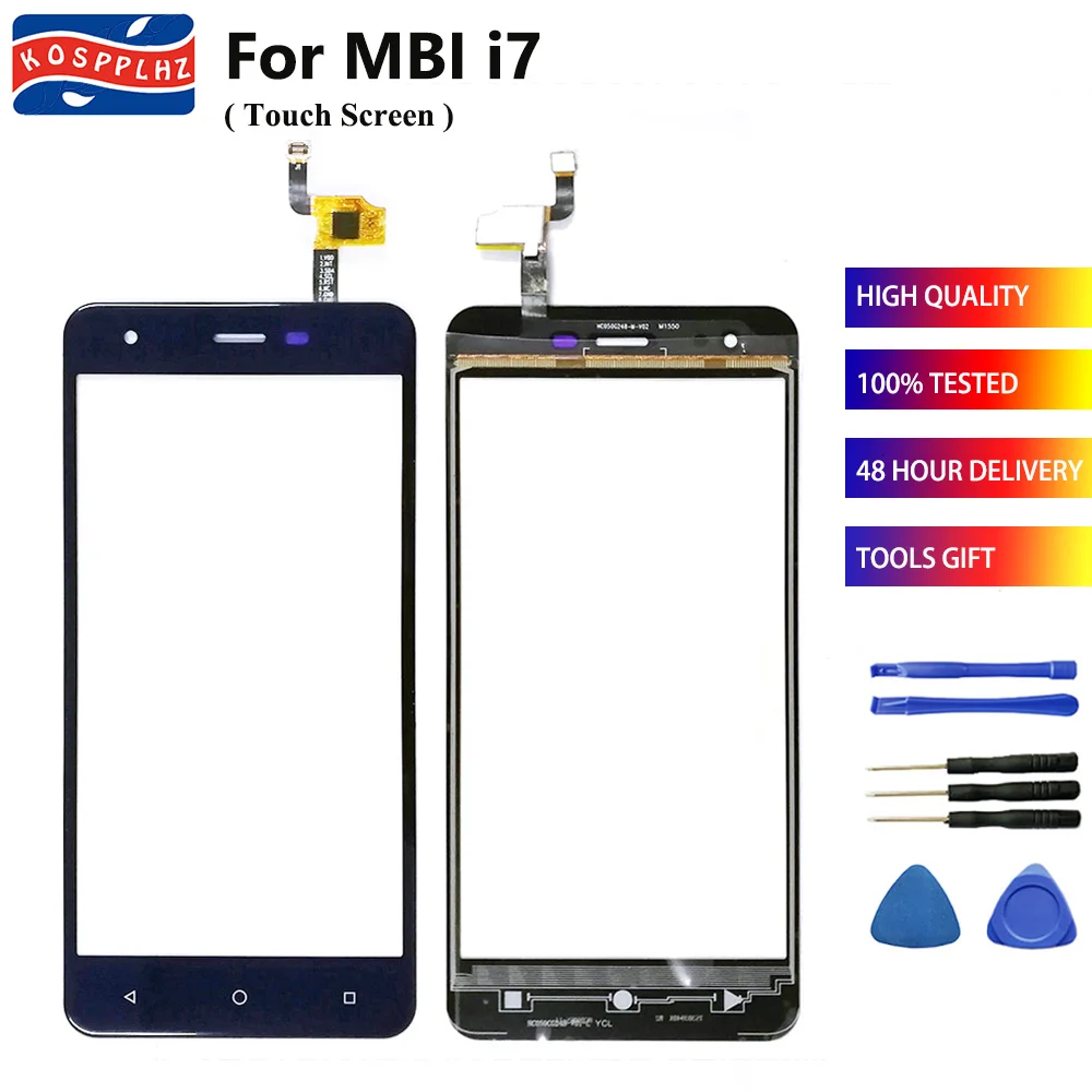 Сенсорный экран сенсорная панель для MBI i7 сенсорный Переднее стекло дигитайзер