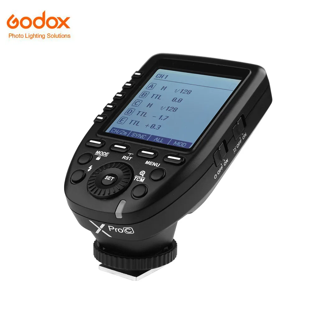 Godox AD200 200 Вт 2 4 г ttl флэш памяти для камер Canon + Xpro C xpro Беспроводной триггеры 1 /8000 s HSS 5