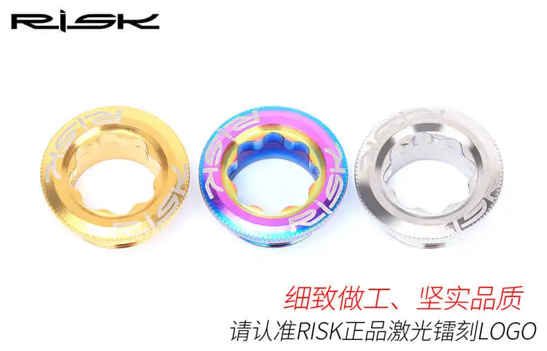 Risk Crank Arm винтовой винт из титанового сплава винтовая крышка M20 * 8 велосипедный