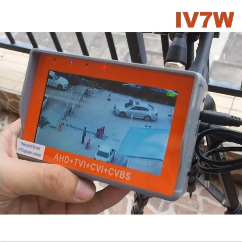 4 3 &quotLCD сенсорный экран Многофункциональный тестер монитор AHD + TVI CVBS CVI 1080P 5MP IV7W CCTV