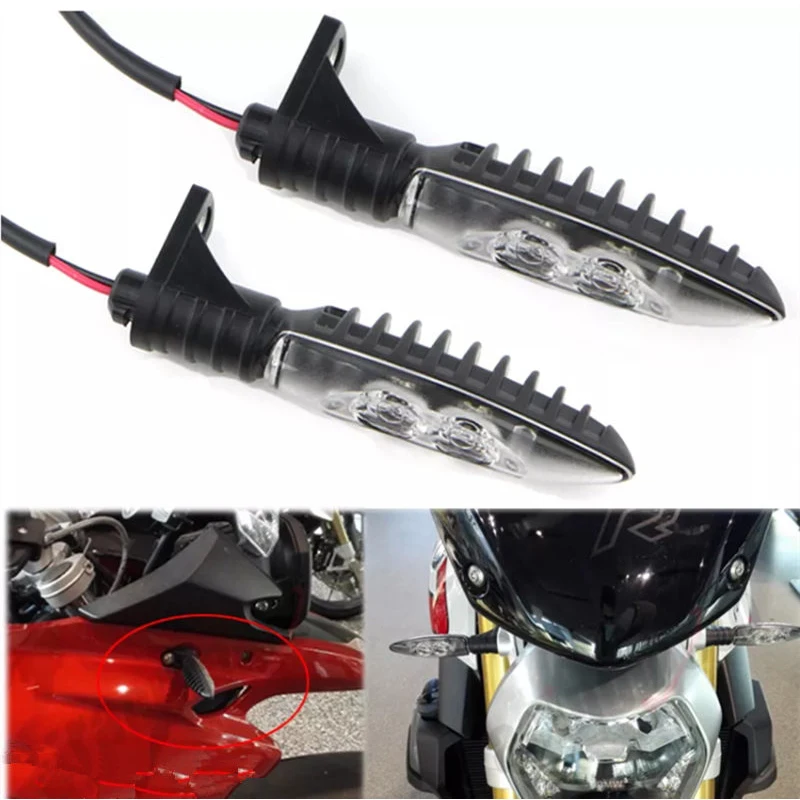 СВЕТОДИОДНЫЕ указатели поворота для BMW F650GS R1200R S1000RR F800GS/R K1300S G310R/GS F800ST 2 шт. |