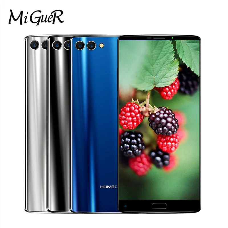 Смартфон HOMTOM S9 Plus 5 99 &quotHD 4050mAH 4 Гб ОЗУ 64 ПЗУ Android 7 0 восьмиядерный смартфон MTK6750T 13 МП