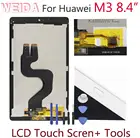Сменный ЖК-дисплей WEIDA 8,4 дюйма для Huawei MediaPad M3 8,4, BTV-W09, ЖК-дисплей с тачскрином в сборе, X