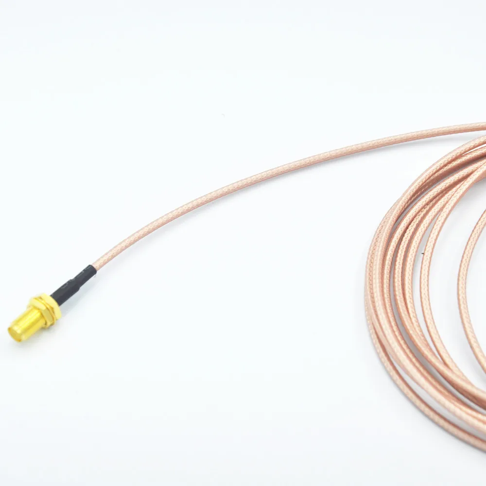 Хорошее качество 5 m антенна Коаксиальный кабель PL259+ SO239/SMA-F к SO239 разъем кабель-удлинитель KT-8900/KT-7900D мобильный радиотелефон
