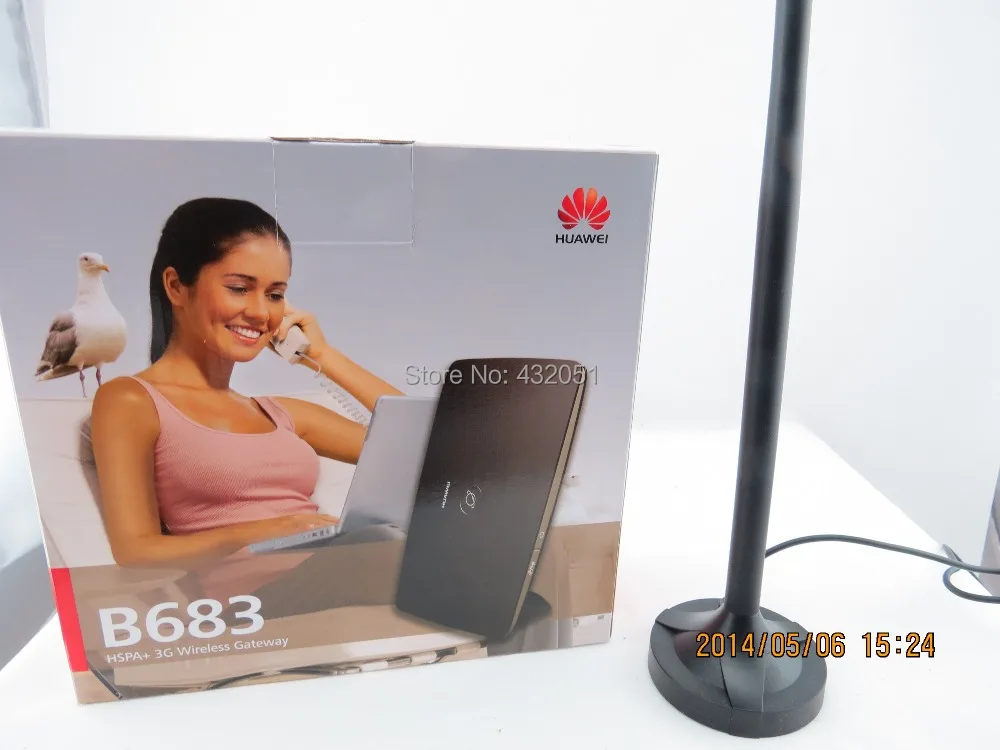 28 м 4 г маршрутизатор шлюз Huawei B683 с Сим слот для карт + бесплатная SMA внешней