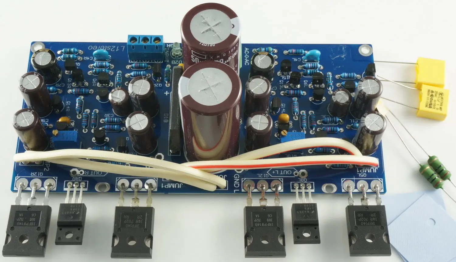 ZEROZONE Assembeld LJM L12 Ver2 стерео усилитель плата FET Выход 100 Вт + 8R L11 45|Усилители мощности| |