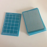 5pcs 5cmx7cm 2 7 x 2 single side universal prototype pcb circuit board blue
