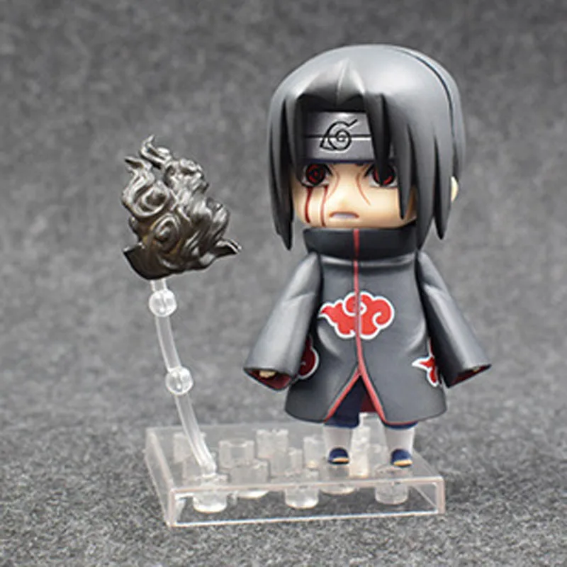 Бесплатная доставка Симпатичные 4 &quotNendoroid Наруто Аниме Итачи Учиха штучной