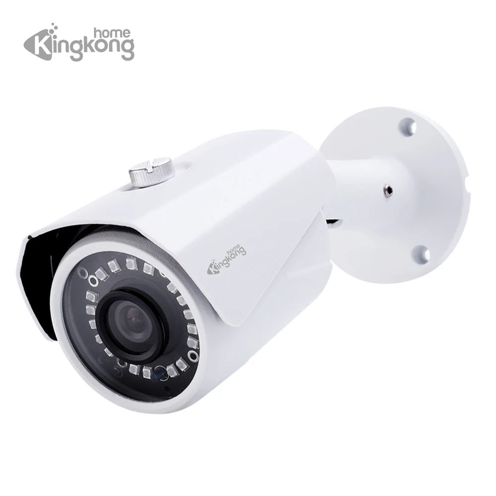 Kingkonghome H.265 наружная IP камера 1080P ночное видение Водонепроницаемая безопасности
