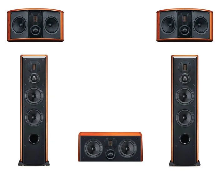 Стерео звуковая система Hivi Swans 5 0 динамик для домашнего кинотеатра M6ht Main M6f Center M6c