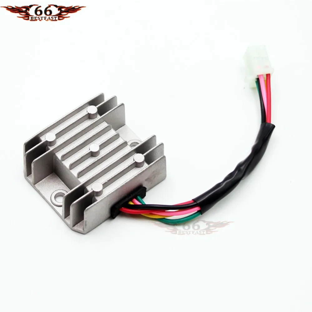 5 проводов 12 В регулятор напряжения Выпрямитель 150cc 200c 250cc ATV Quad Bike Dirt PIT Buggy Pro