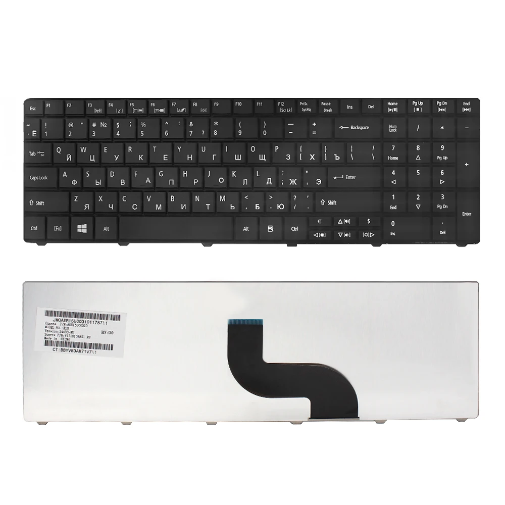 E1 571 RU Клавиатура ноутбука для Acer русская клавиатура 571G 531 531G 521 521G|Клавиатуры