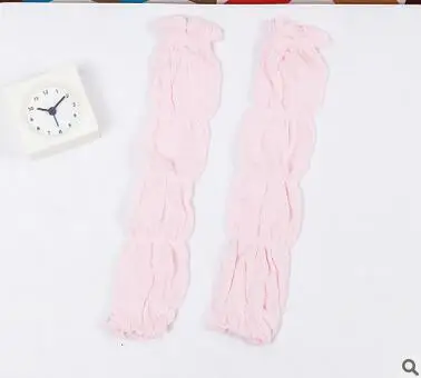 Solid Pink Ozijun 1 пара Детские леггинсы гетры наколенники для мальчиков Обувь для девочек Лето анти-москитные Детская безопасность Обувь с дышащей сеткой Носки для девочек - Цвет: Solid Pink