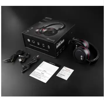 Picun P18 Bluetooth беспроводная гарнитура кожаный стенд металлический корпус наушники